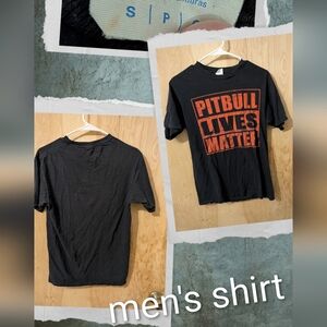 Black Graphic Men's T-Shirt